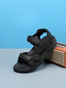 Men's Large Size Outdoor Anti Slip Sandals, Summer Sport Casual Beach Shoes, Fashionable Men's Velcro Slippers, Durable Design, Comfortable Stylish Footwear, Non Slip Sandals, Slip Resistant Sandals