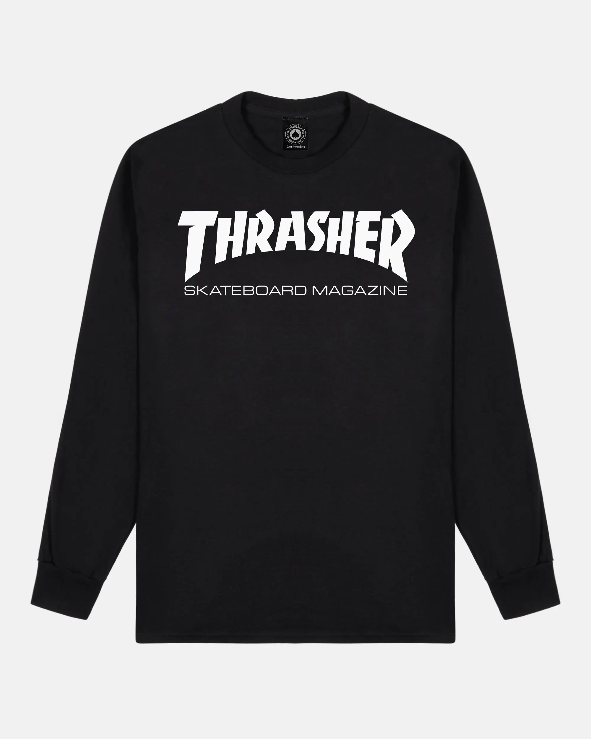 SKATE MAG - LONGSLEEVE - BLACK