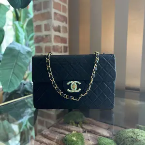Pre-owned CHANEL leather Crossbody Bags Vintage Maxi Single Flap