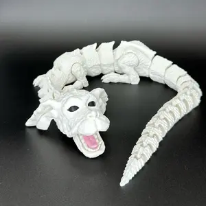 Luck Dragon / Articulated Dragon / 3D printed