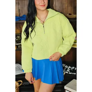 Quilted Puffer Pullover