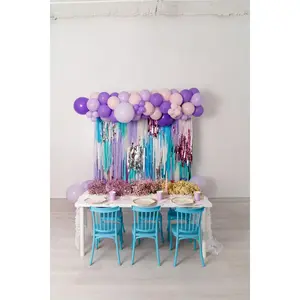 Ice Princess Fringe Backdrop