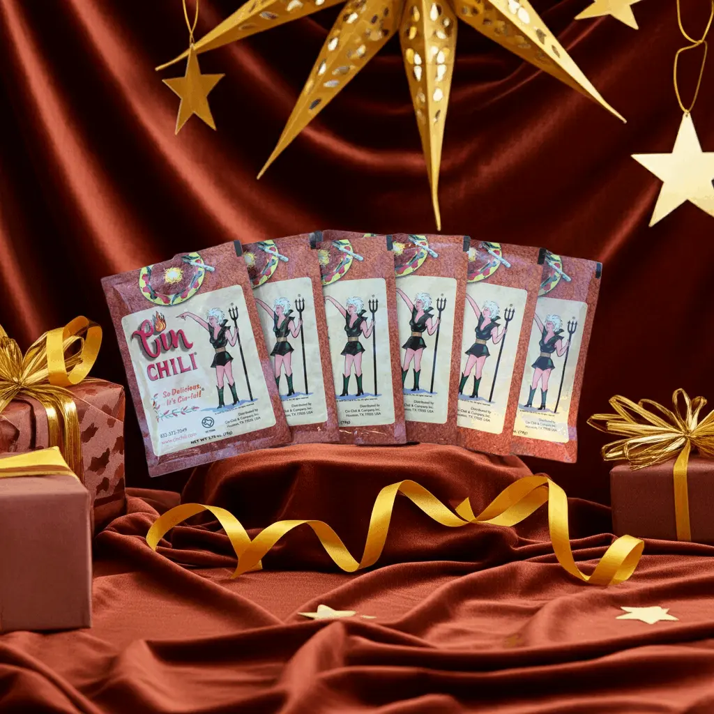 CIN CHILI 6 PACK - 6 PACKAGES OF CIN CHILI DRY SEASONING MIX