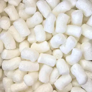 0.5 cu ft Biodegradable naturaly antistatic compostable popcorn peanuts for packaging