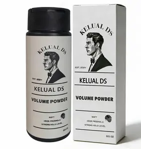 KELUAL DS Volume Powder for Men, Strong Hold Styling for Dry Hair, Lightweight Non-Greasy Formula, 0.5 oz, Haircare Essentials