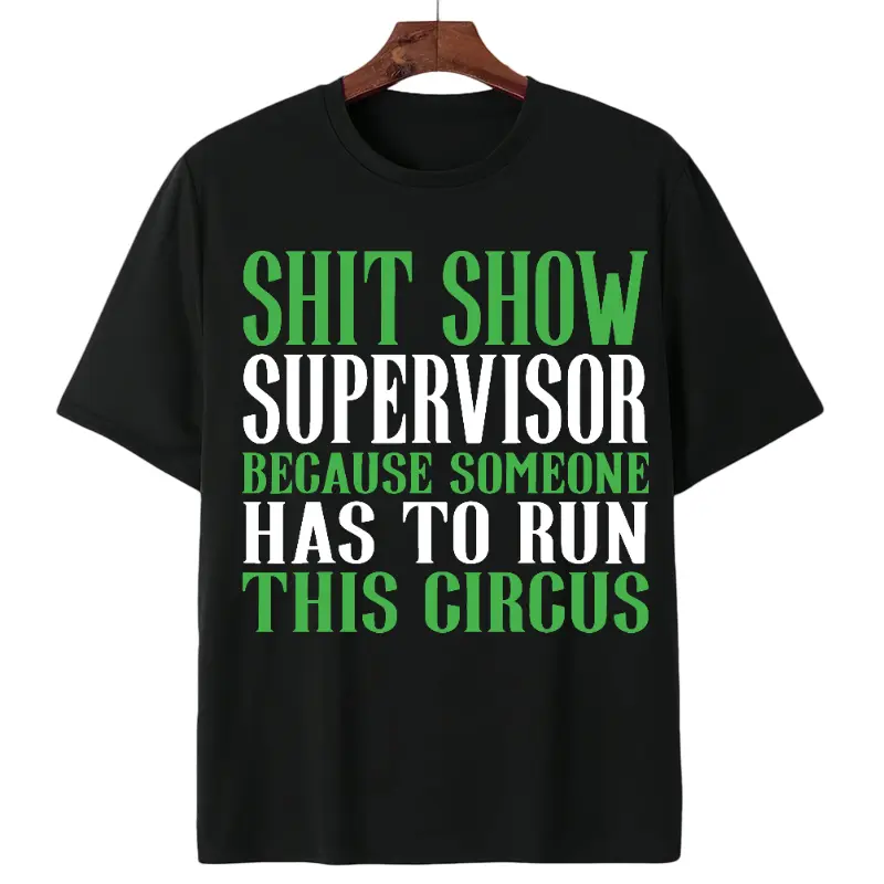 Funny Supervisor Shirt For Anyone Managing Chaos Classic Cotton