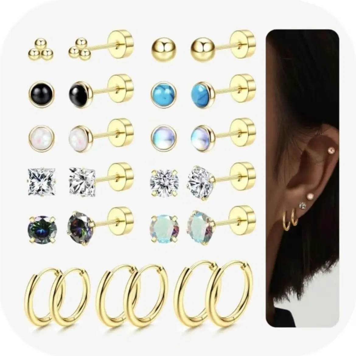 14K Yellow Gold