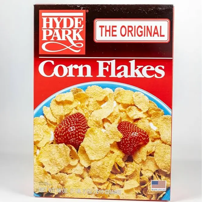 Hyde Park Corn Flakes Bulk Pack 12 Boxes (18 oz Each) Hyde Park Corn Flakes Bulk Pack 12 Boxes (18 oz Each)