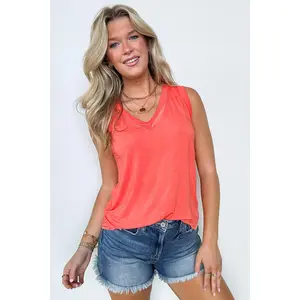 Lazy Day Mineral Wash Relaxed Tank Top - FINAL SALE