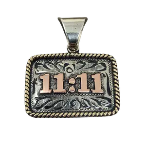 Lucky Number Pendant | If You See 11:11 This Is For You | Handmade Necklace