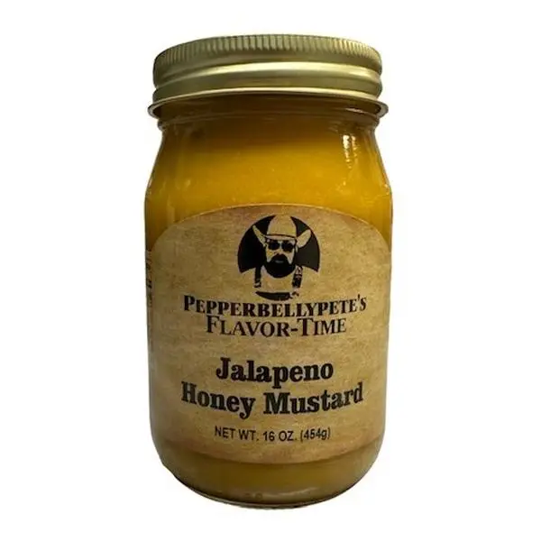 Pepper Belly Pete's Jalapeno Honey Mustard Pepper Belly Pete's Jalapeno Honey Mustard