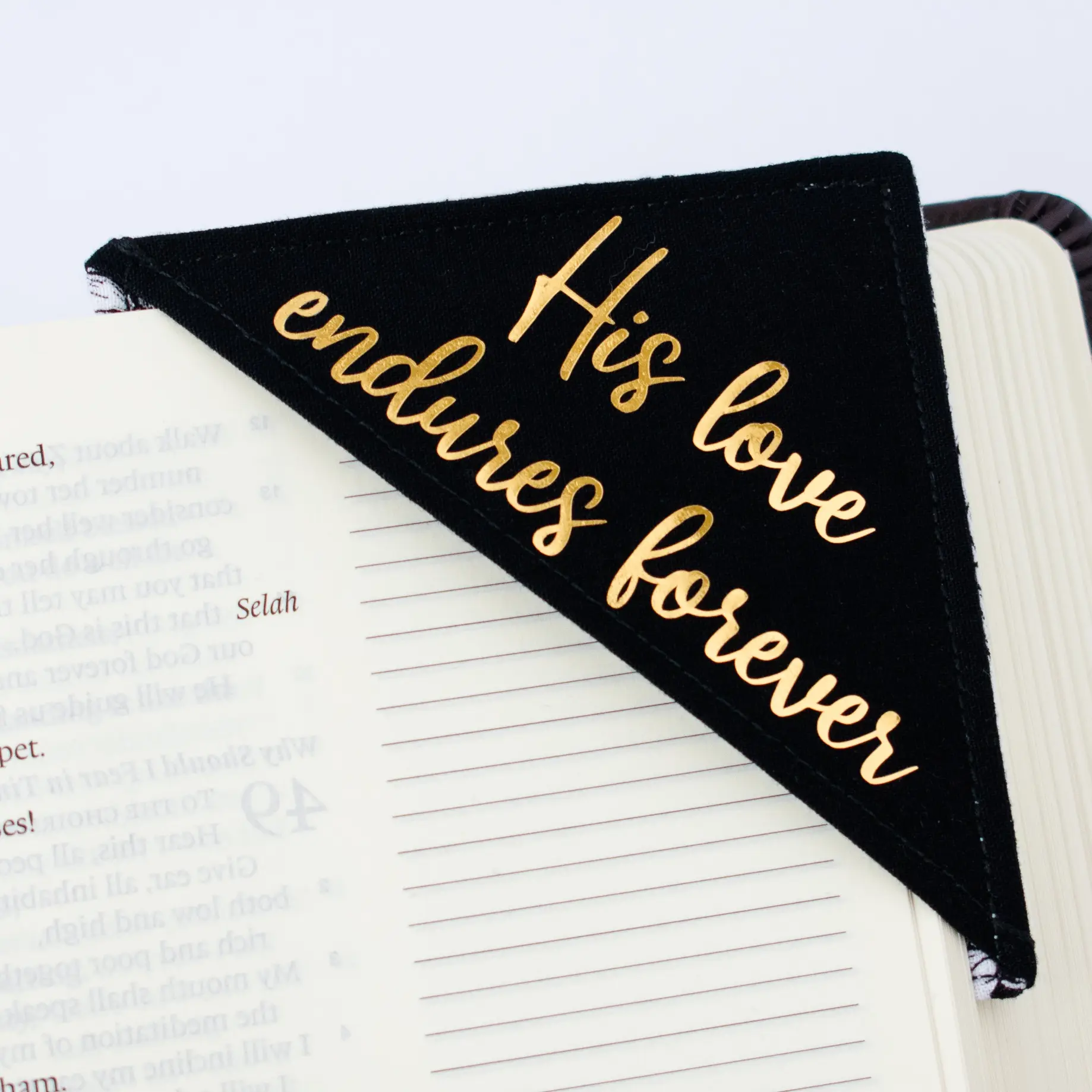 Custom Corner Bookmark with Bible Verse / Christian stationery, handmade bookmark, personalized bookmark for catholic, scripture goods, Christmas gift