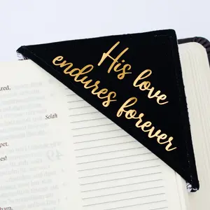 Custom Corner Bookmark with Bible Verse / Christian stationery, handmade bookmark, personalized bookmark for catholic, scripture goods, Christmas gift