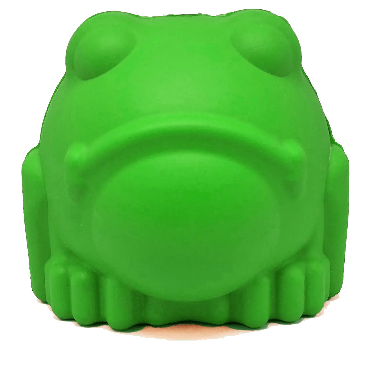 Bull Frog eDispenser Durable Rubber Chew Toy & Treat Dispenser Large 30-60 lbs FDA Compliant Non Toxic Biodegradable Made in USA