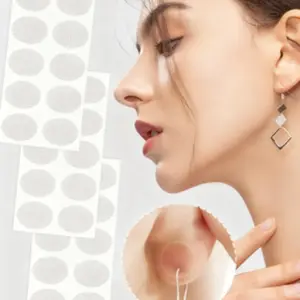 40 Pcs Invisible Ear Lobe Protector Stickers, Anti-Pull Earring Holder Transparent Support Patch, Daily Use Ear Piercing Protection