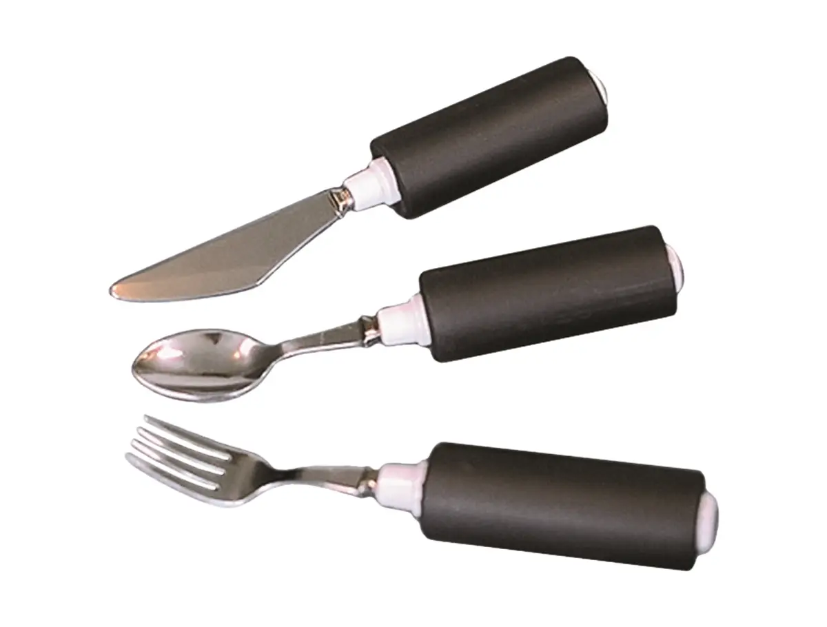Fabrication Enterprises 61-0062 Utensil Soft Handle Straight Teaspoon