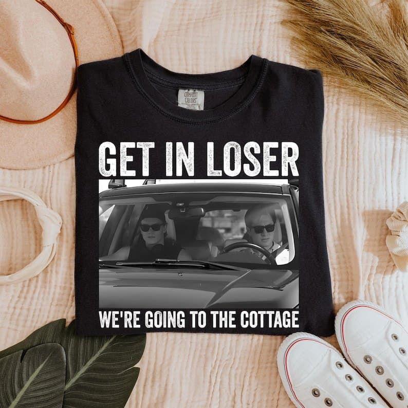 Get In Loser We're Going To The Cottage , Im Coming To The Cottage Comfort T-Shirt, Gildan Tshirt, Heated Rivalry Inspired Shirt