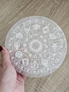 Selenite Crystal Charging Plate for Cleansing and Recharging Crystals