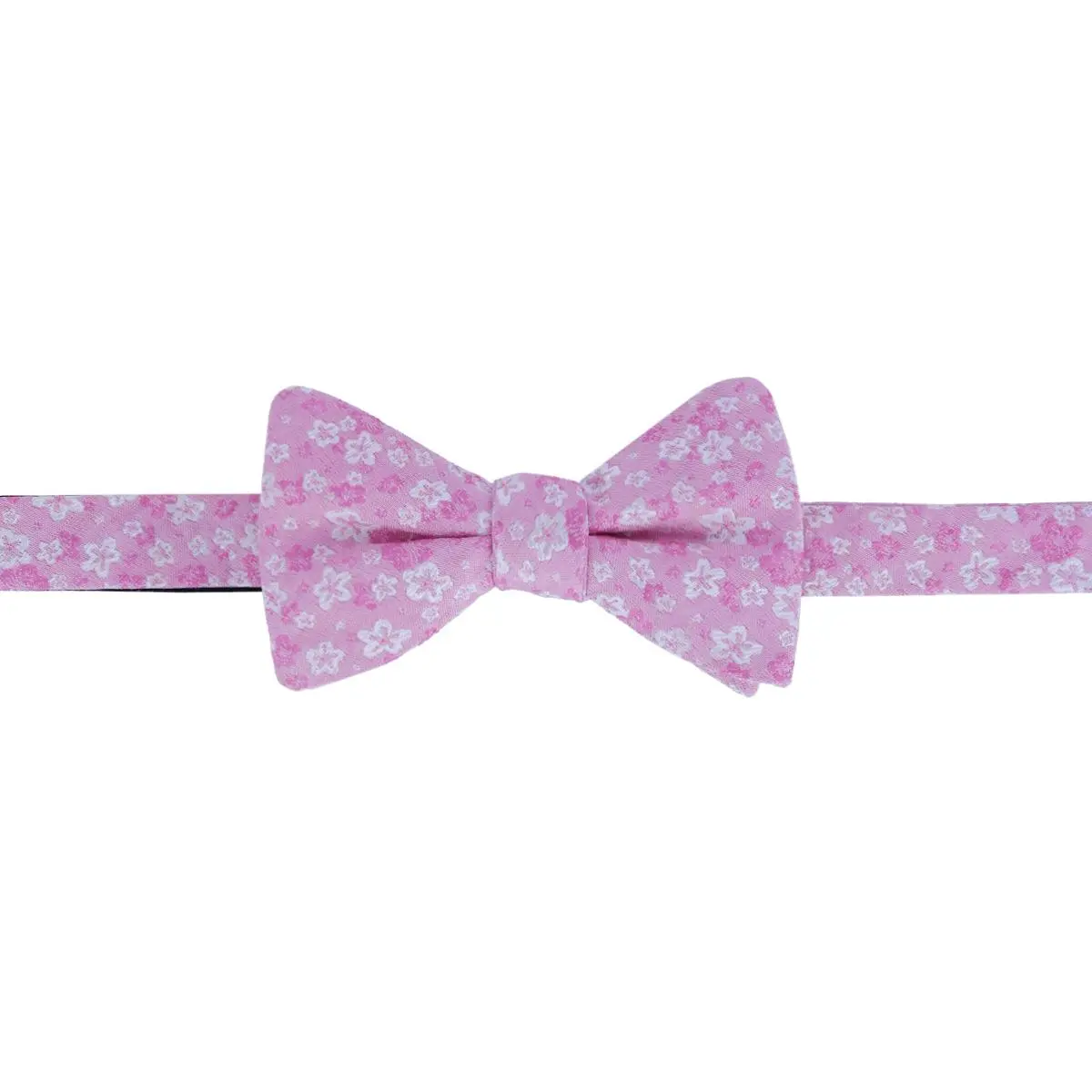 Trafalgar Hanami Cherry Blossom Burst Linen Blend Novelty Bowtie, Bow Ties