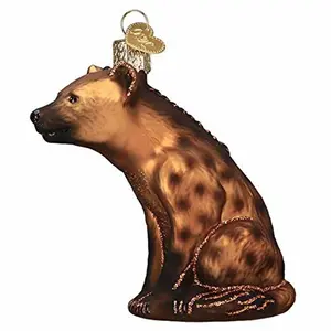 Old World Christmas Glass Blown Happy Hyena Ornament