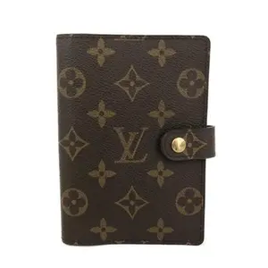 Pre-owned Louis Vuitton other Small Leather Goods Monogram Agenda PM Notebook Cover Brown 11647043793/515258