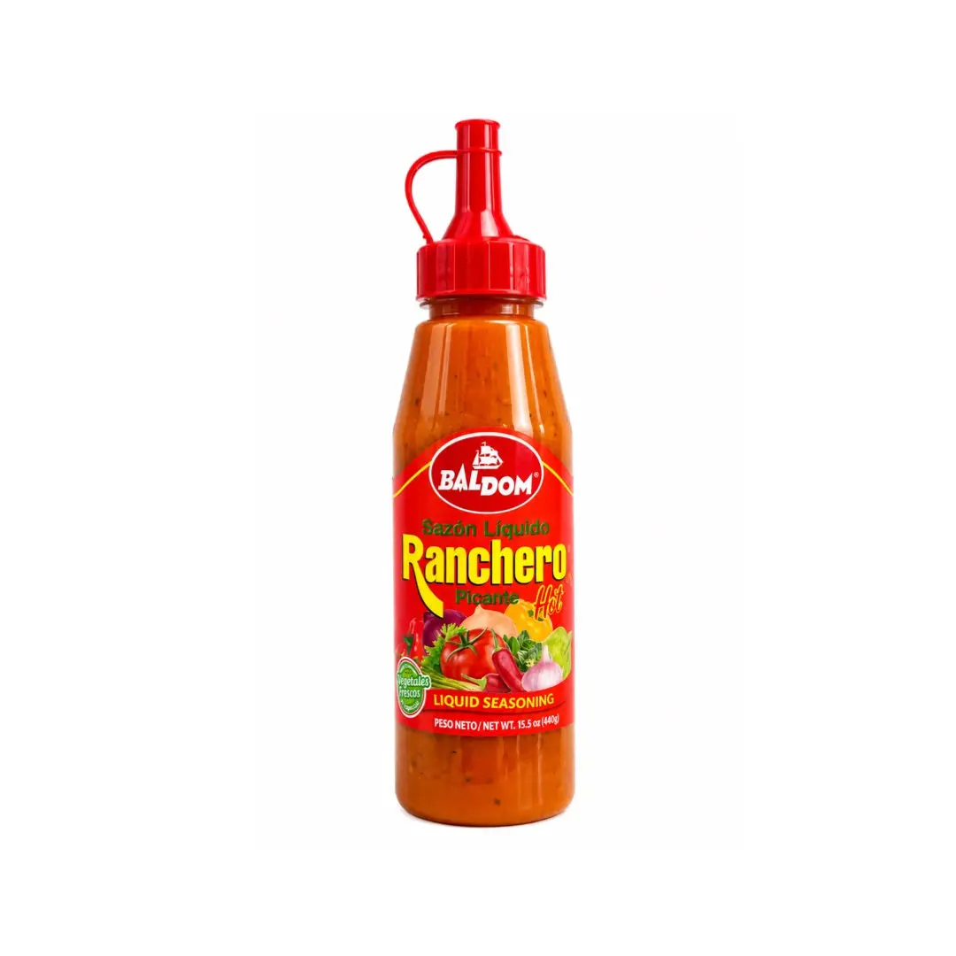 BALDOM SAZON LIQUIDO RANCHERO PICANTE 15.5OZ
