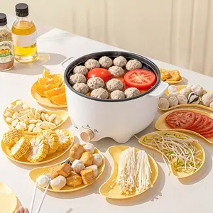 5-Piece Moon Shaped Dinner Plate Set, Versatile Plates for Snacks, Fruits, Desserts, and Breakfast, Essential Kitchen Dinnerware