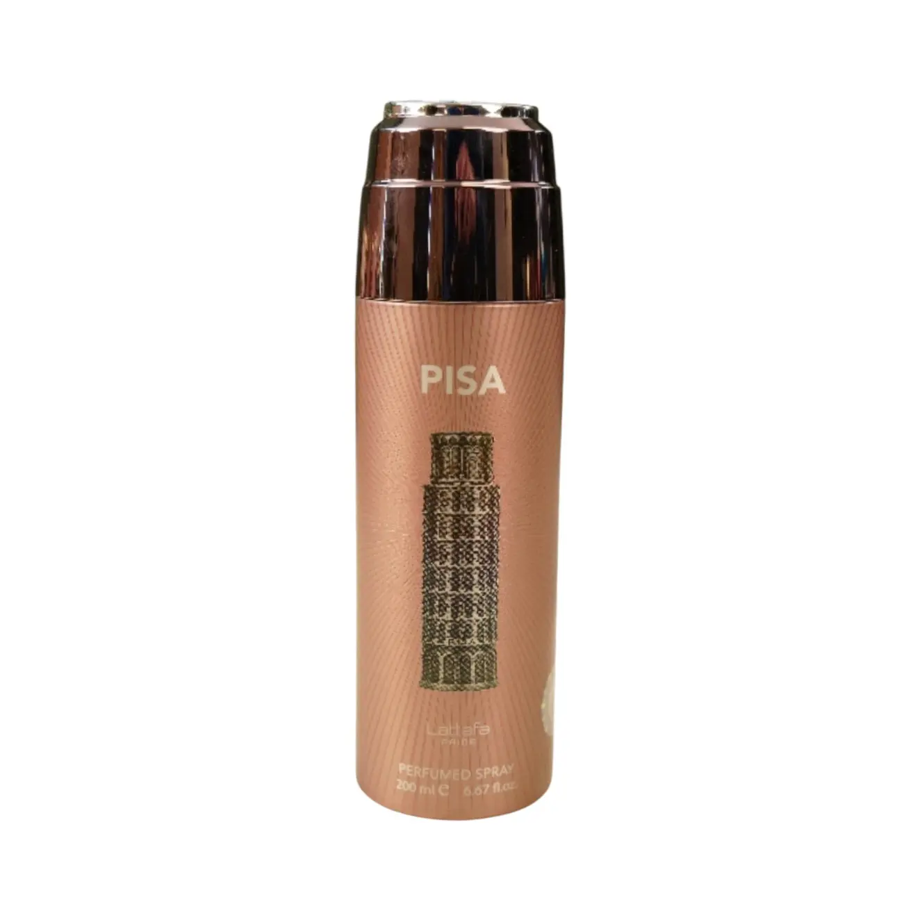 Lattafa Pisa EDP Perfume Fragrance, Unisex 200 ML Perfumed Spray, Citrus Blend with Mandarin Mix, Bergamot and Lemon
