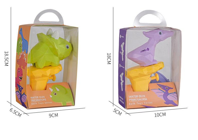 Cute Dinosaur Water Gun, Low-Poly Dinosaur Shape, Easy to Operate, Perfect for Summer Outdoor Play, Family Activities & Friend Gatherings
