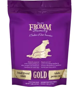 Fromm Gold Small Breed Adult Dry Dog Food - Supports Digestion, Lean Muscle & Complete Nutrition - 5 lbs Bag
