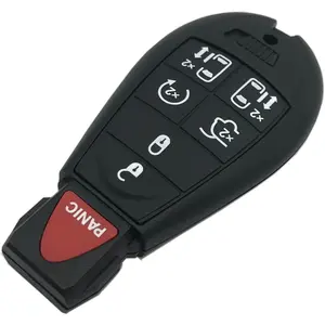 7 Buttons Replacement Key Fob Shell Case fit for Chrysler Town and Country Dodge Grand Caravan 2008 2009 2010 2011 2012 2013 2014 2015 2016 2017 2018 M3N5WY783X IYZ-C01C (1)