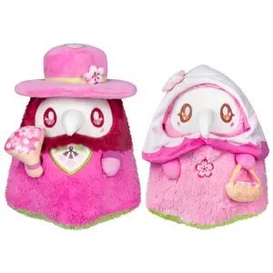 Mini Squishable Sakura Plague Doctor & Nurse Set Plush Toys