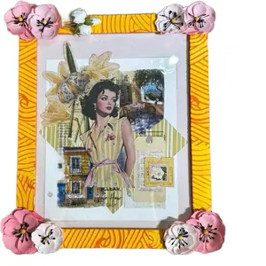Vacay - 12 x 9 Mixed Media Framed