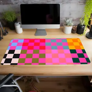 Retro Aesthetic Design Mouse Pad, 1 Count Large Gaming Mouse Pad, Office Keyboard Pad, Non-slip Computer Mat, Gift for Teen Boyfriend Girlfriend