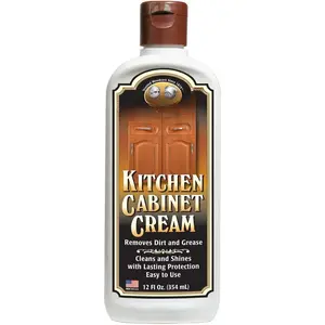 KITCHEN CABINET CREAM - Multi-surface  Cleaner and Polish Furniture Quick Shine Restorer Protector Cabinets Surface Cleaner House Cleaning Supplies Home Improvement