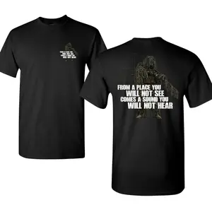 Sniper Shirt, Tactical Military Tee, Marksman Quote Shirt, Army Sniper Style Shirt, Veteran Shooter Tee