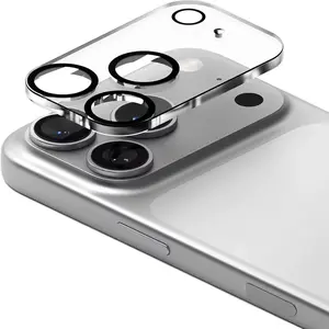 CrystalShield 9H Camera Lens Protector – Full Coverage HD (iPhone 12–17 Pro Max)full cam camera protection,camera giratoria