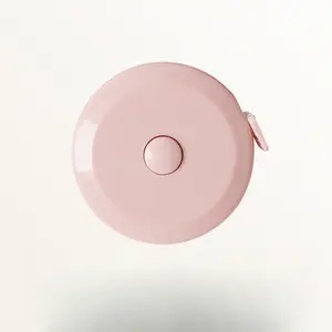 Portable Mini Measuring Tape, Soft Cloth Ruler for Waist Measurement, Cute Round Stretchable Pocket Tool, Ideal for Clothing Sizing, Compact and Lightweight, Durable Tape Measure