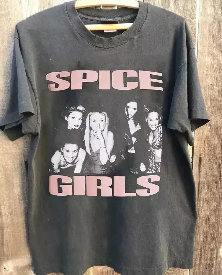 Spice Girls Band Shirt Spice Girls Gift For Fan Charcoal Color Unisex Shirt