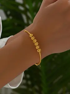 Minimalist Temperament Solid Color Adjustable Elegant Minimalist Bangle Bracelet, Adjustable Cuff, Fashionable Jewelry for Women & Girls, Trendy All-match & Exquisite Jewelry for Birthday Gift, Adjustable Slider Bracelets