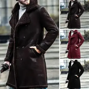 New Autumn And Winter Fur Integrated Men's Jacket Thickened Artificial cape coat jacket winter coat mens  winter  jacket