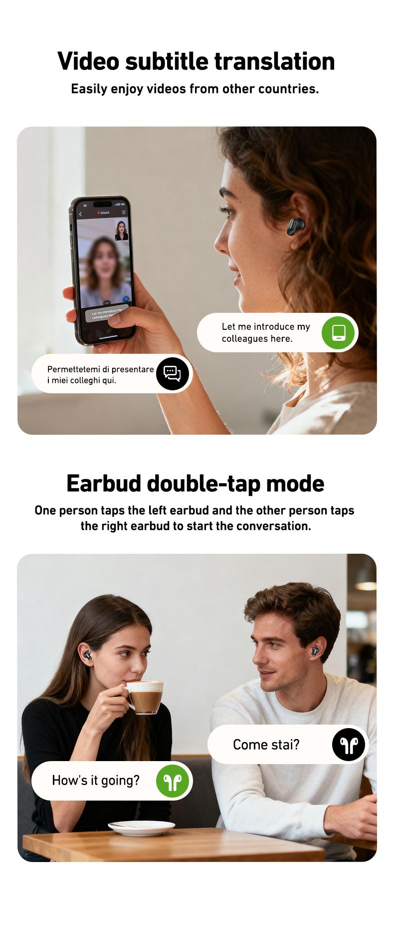 HTC NE79 Invisible Earbuds Bluetooth, Wearable Tech IPX5 Waterproof Tiny Mini Short Handle, Sleep-Easy Mini Bluetooth Rechargeable Smart Earphones & Headphones for Work, Sport, Gifts For Him, Mens Gifts