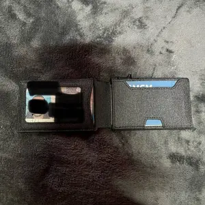 Men's Business Matching Rfid Blocking Wallet, Simple Plain Multi Card Slots Wallet, Minimalist Card Holder Wallet for Men, Trifold Card Holder