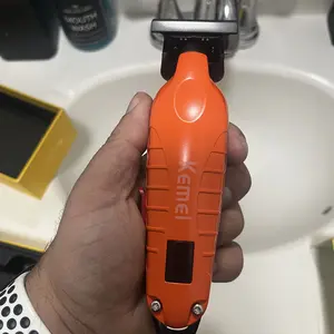 Kemei KM-2293 Metal Body Digital Electric Hair Clipper, Cordless Rechargeable Clipper with Lithium-Ion Battery, 4 Colors Available, High Quality Trimmer Clipper, Barber Hair Clippers #GLOBAL PICKS