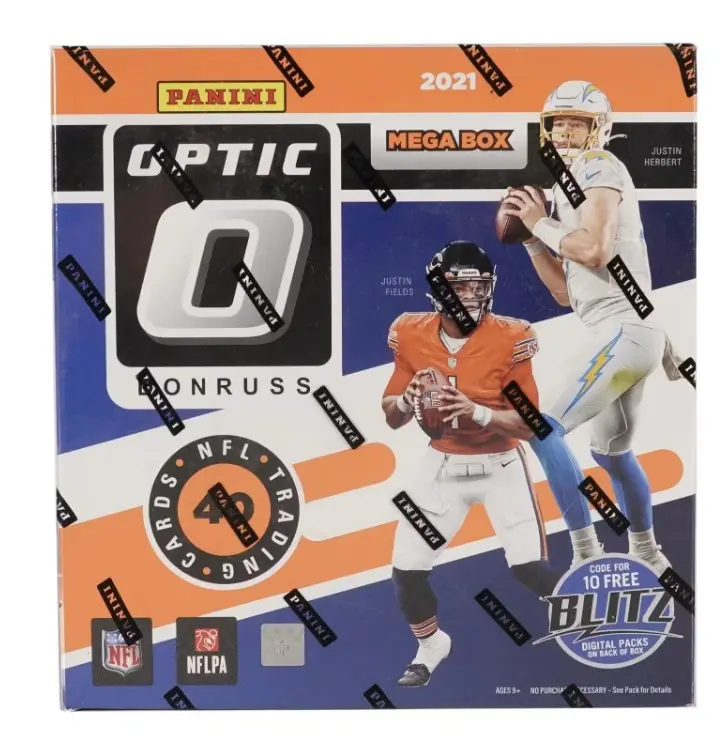 2021 Panini Donruss Optic Football Mega Box (Blue Hyper Parallels!)