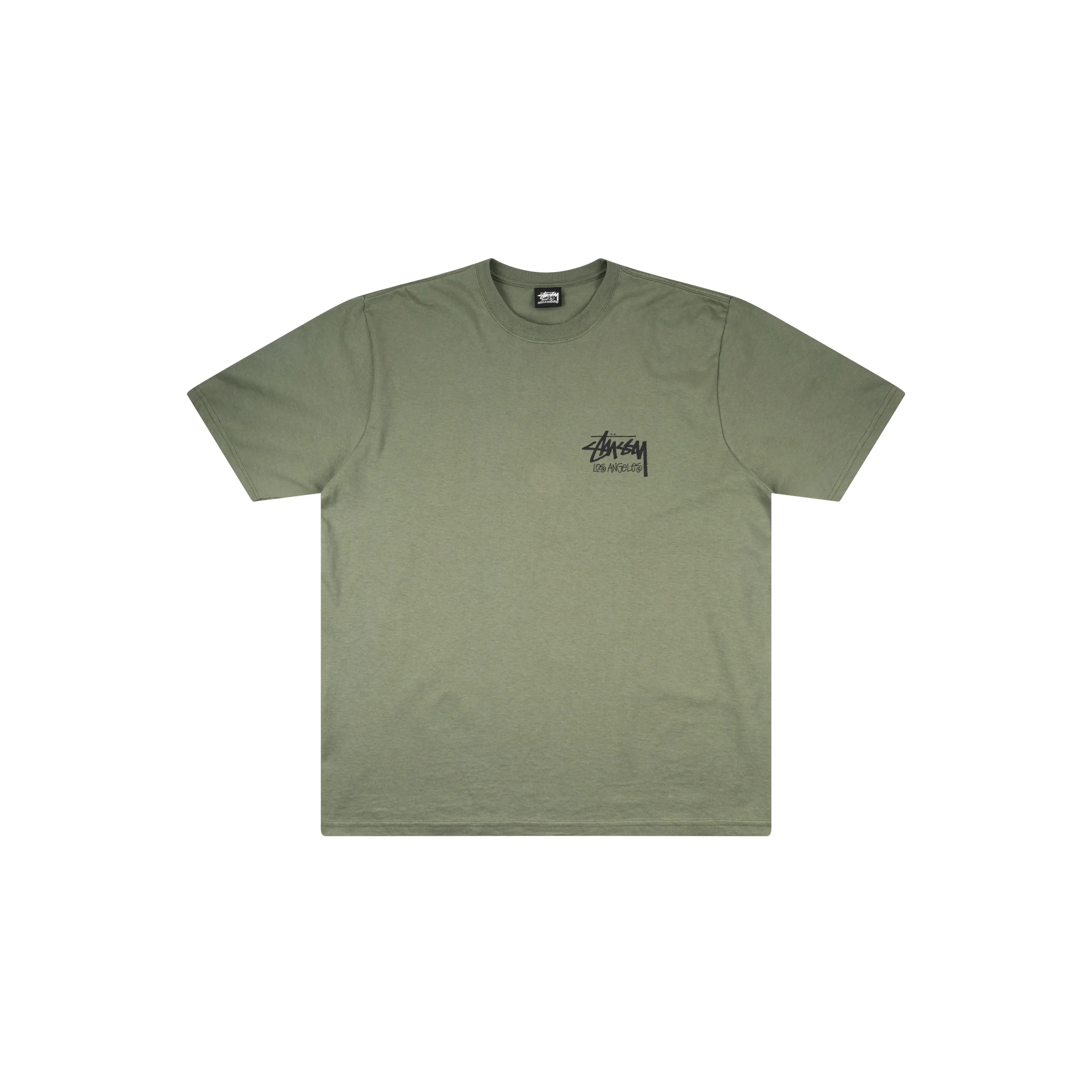 BASIC STÜSSY TEE "Los Angeles Exclusive - Olive" STUS40