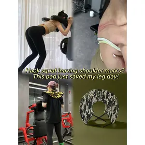 Hack Squat Shoulder Pads - Maximum Grip & Cushioning for Heavy Lifts