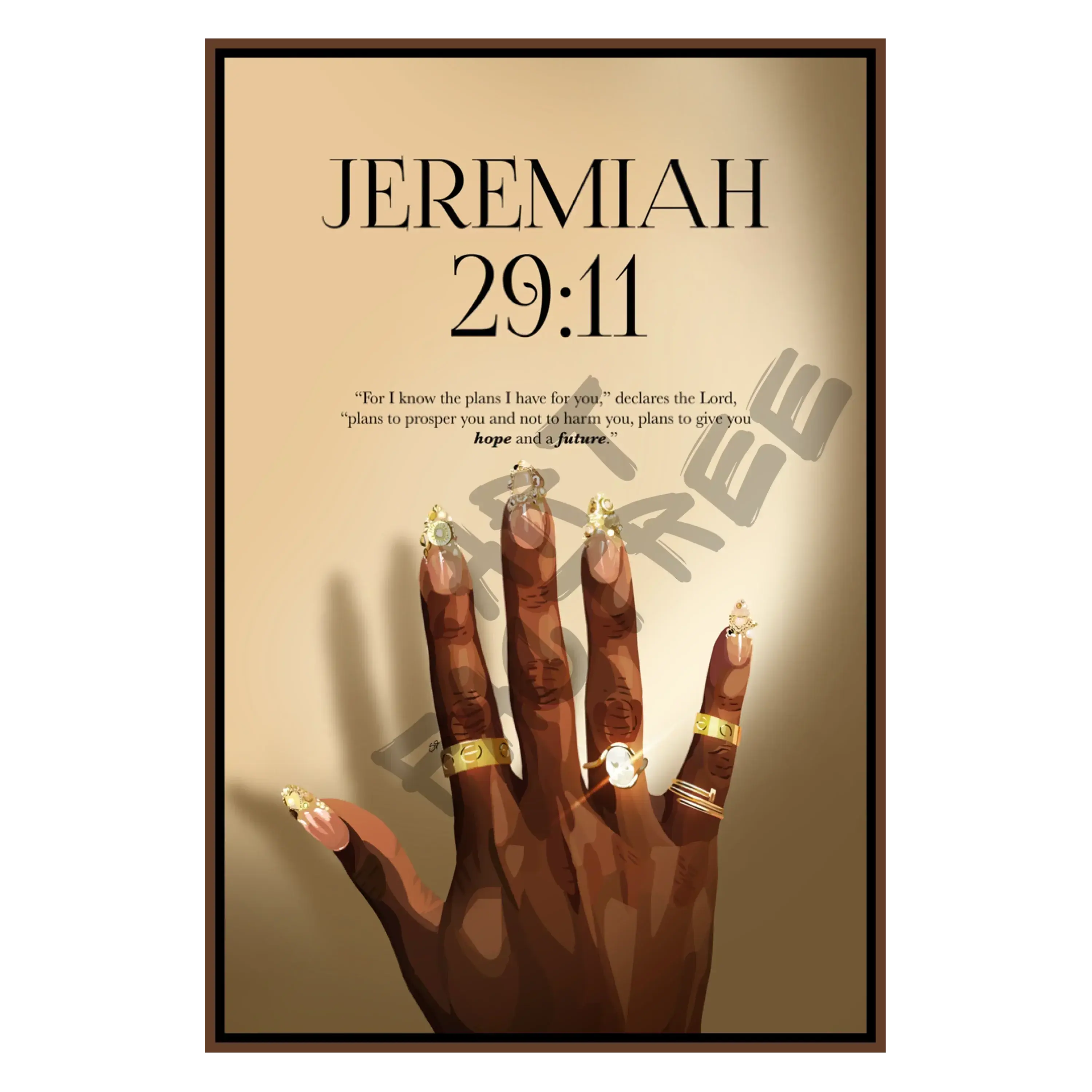 Plans To Prosper - Jeremiah 29:11 Plans To Prosper - Jeremiah 29:11