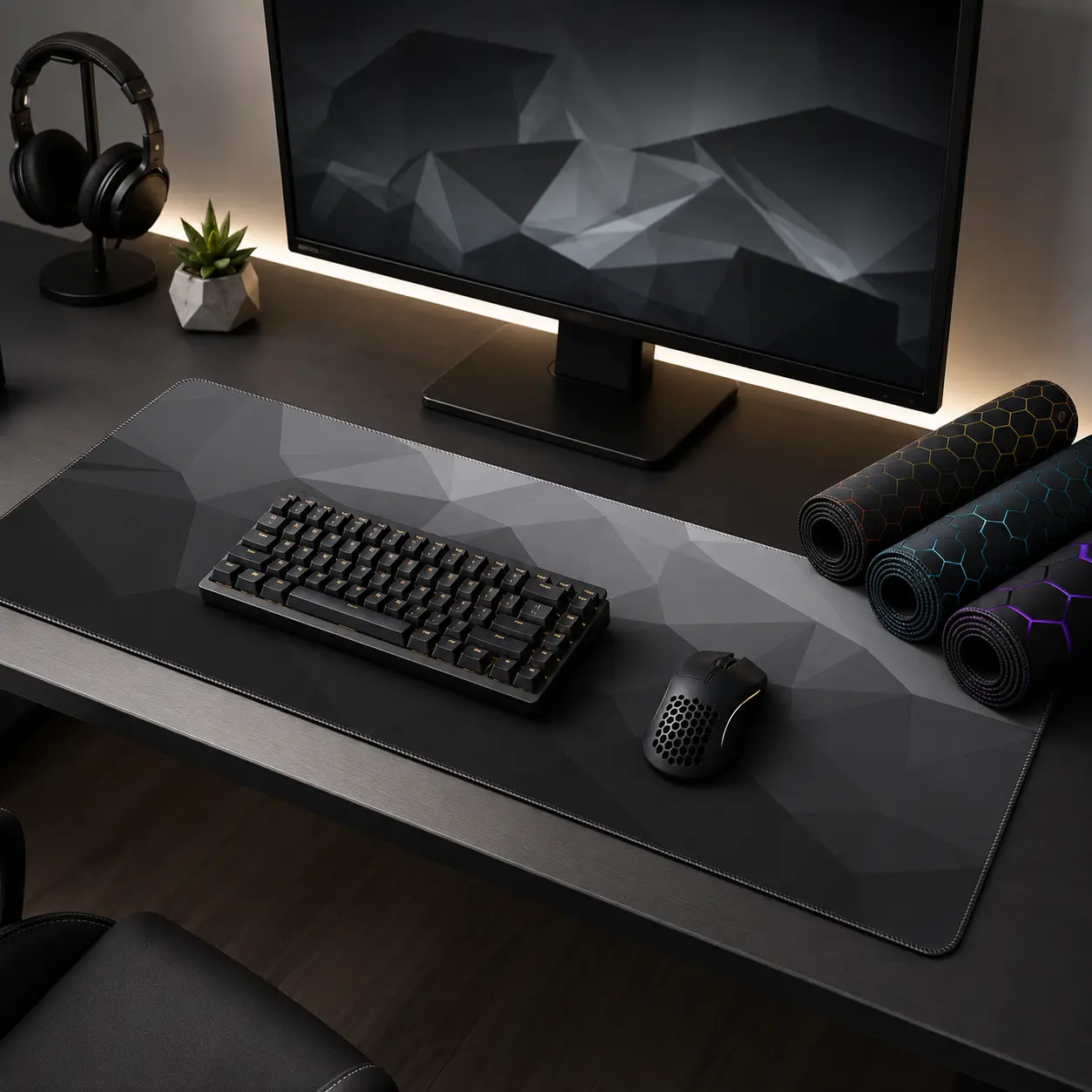 Abstract Mouse Pad – Stylish Desk Mat for Office & Gaming Setups