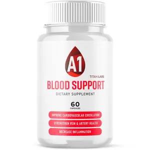 A1 Blood Support Advanced Blood Health Vitamin Supplement 60 Capsules
